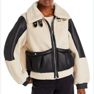 🖤🤍BLANKNYC Mixed Media Moto Jacket. size xs.